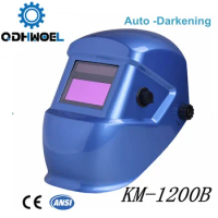 QDHWOEL Auto-Darkening Welding Helmet Mask KM-1200B for Electric Laser Welding