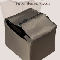 Nylon Purse Organizer Insert for Hermes Picotin18/22 Bucket Bag Drawstring Storage Bag Lightweight Handbag Organizer Insert