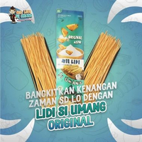 Mie lidi si umang 130gr panjang 30cm kemasan kertas lidi siumang sapu lidi Biting Uwa Snack Karakter