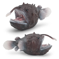 Simulation Marine Life Fishing Fish Model Toy Angler Fish Toad Fish Grouper Underwater World Animal 