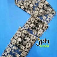 Renda tile kombinasi lebar 11cm isi 15yard