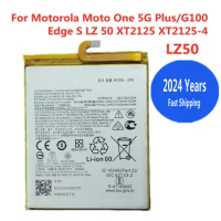2024 Years 5000mAh LZ50 Battery For Motorola Moto One 5G Plus / G100 / Edge S XT2125 XT2125-4 Phone Replacement Battery Bateria