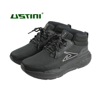 【Ustini】USTINI我挺你健康鞋 女款 防水極地犀牛鞋(超強防水 排靜電休閒鞋WET2001BKB)
