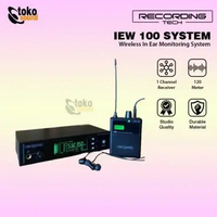 Recording Tech IEW 100 System - Wireless IEM In Ear Monitor System