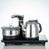 全自動上水電熱燒水壺泡茶專用電磁爐茶臺一體抽茶具煮器家用套裝