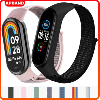 Nylon Strap for Xiaomi Band 10 9 8 NFC Tali for Mi Band 7/6/5/4/3 Tali Jam Tangan Xiaomi 10 9 8 7 6 