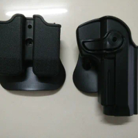 IMI DEFENSE Polymer Retention Roto Holster and double magazine holster Fits Beretta 92/96/M9 All in one holster