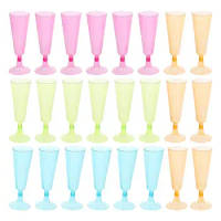 Mimosa Cupswhiskey Party Disposable Toasting Cup Martini Wedding Champagne Flutes Glass Glasses Plastic Goblet Cocktail