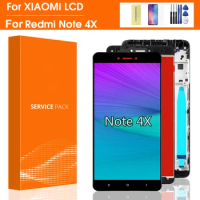 Snapdragon 625 AAA Quality Display For XIAOMI Redmi Note 4X LCD Touch Screen With Frame For Redmi Note 4X Global LCD Display