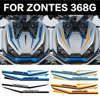 Pelekat vinil grafik berkualiti tinggi yang serasi dengan ZONTES 368G jenama Motosikal Head Fairing 