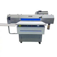 High Speed Uv Printer 90*60 G5i Print Head Label Card Printing Machine Phone Cases Cover Wood Inkjet Uv Flatbed Printer