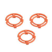 3PCS Orange Blade Retaining Rings Electric Shaver Parts for Philips Norelco Series 7000 9000 RQ12 Models
