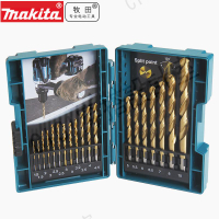 牧田高速鋼鍍鈦直柄金屬19麻花鉆頭手電鉆D-67527鋰電鉆【亞德機械五金家居】