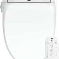 LEIVI Electric Bidet Smart Toilet Seat with Dual Control Mode, Adjustable Warm Water and Air Dryer, Ultra Slim Heated Sea