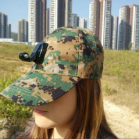 Accessories Canvas Sun Hat Cap with Base for Gopro Hero 119875 SJCAM SJ4000/6/8 Akaso EKEN H9 Xiaomi Yi 4K Insta360 oneX2 Camera