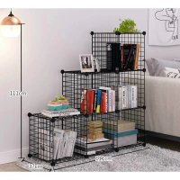 Lưới sắt, thép lắp ghép đa năng làm giá để sách, đồ gia dụng, chuồng Size 35x35cm - H2 Store
