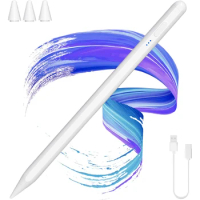 For Apple Pencil 2 Gen Bluetooth Magnetic iPad Pencil Palm Rejection Tilt Stylus Pen 2022-2018 Air 4 5 Pro 11 12.9 Mini 6 5/6th