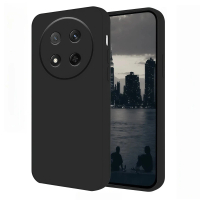 Sarung telefon silikon cecair warna pepejal dengan perlindungan hentakan untuk Honor X9C, Smart X9B,