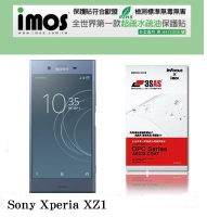 【愛瘋潮】SONY Xperia XZ1 iMOS 3SAS 防潑水 防指紋 疏油疏水 螢幕保護貼