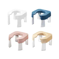 Toilet Seat Stool Compact Nonslip Foot Stool Multifunctional Footrest Squat Potty Stool for Potty Bathroom Toilets
