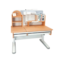 【成長天地】福利品 120cm桌面 櫸木兒童書桌ME210GEN(實木書桌椅 升降桌椅 成長桌椅 兒童桌椅)