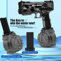 Powerful Electric Water Gun Swimming Pools Toy Guns For Adults Boy Summer Game Birthday Gift Dropship