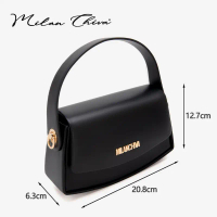 Milan Chiva กระเป๋าสะพายผู้หญิง ทรงเหลี่ยม Flap Bag มินิมอล หนัง PU แฟชั่นเกาหลี (MC-401)  คําแนะนํา