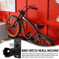 Bike Wall Mount Steel Wall Hanger For Garage Bike Storage Wall Bike Rack With 300 Lbs Load Bearing Bike Storage Rack Bike Hooks