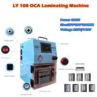 LY-108 Professional Desktop 3 in1 OCA Laminator and Bubble Removing Machine Fit 400W For Iphone Samsung Touch Screen Repair