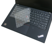 EZstick Lenovo ThinkPad T495 專用 奈米銀抗菌 TPU 鍵盤膜