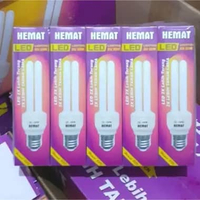 Novelty Lighting 5 pcs lampu Neon putih 20watt HEMAT 2U .hemat jari led