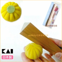 asdfkitty可愛家☆貝印 DL-7511原木三角棒和菓子雕刻工具附食譜/翻糖工具-日本製