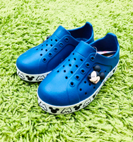 【震撼精品百貨】Micky Mouse_米奇/米妮 ~台灣製正版兒童米奇矽膠包鞋-藍15零碼*18137