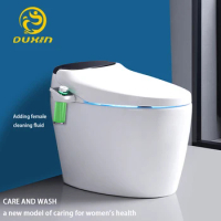 Modern luxury bathroom automatic flush smart wc electric bidet toilet smart 110v one piece ceramic intelligent smart toilets