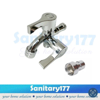 Kran cabang engkol Murah 6031 & cucuk taman- keran air double kran cabang shower mesin cuci /B21+C