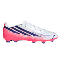 F50 Hyperfast League FG รองเท้าฟุตบอลผู้ชาย สีขาว