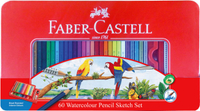 Faber-Castell輝柏 紅色系 水性彩色鉛筆-60色(115965)