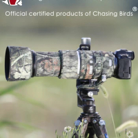 CHASING BIRDS camouflage lens coat for CANON RF 100 500 mm F4.5-7.1 L IS USM waterproof and rainproof lens protective cover