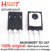 5PCS 100% NEW MUR3060PT MUR3060 TO-247 Fast recovery diode 30A 600V.