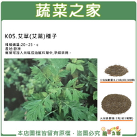 【蔬菜之家】K05.艾草(艾蒿)種子(2種規格可選)