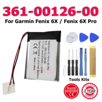 XDOU 361-00126-00 Replacement Battery For Garmin Fenix 6X , Fenix 6X Pro Smart Watch Battery + Free Tools