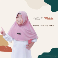 JILBAB KERUDUNG ANAK INSTANT UWAIS HIJAB SOFTPAD MAISHA BERGO SEKOLAH SEHARI-HARI JERSEY KIDS FASHIO