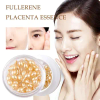 1pc Sheep Placenta Essence Fullerene Sheep Placenta Platinum Collagen Facial Moisturizing Cream Intensive Placenta Liquid V2D5