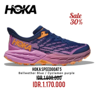 HOKA SPEEDGOAT 5 BELLWETHER BLUE / CYCLAMEN PURPLE WOMEN ORIZINAL  - 40