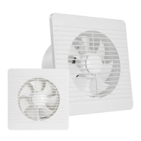 4"6"8" Exhaust fan toilet powerful mute exhaust fan household wall exhaust fan ventilation fan for dropshipping