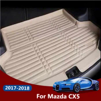 FOR Mazda CX5 CX-5 2017 2018 Car Rear Boot Liner Trunk Cargo Mat Tray Floor Carpet Mud Pad Protector