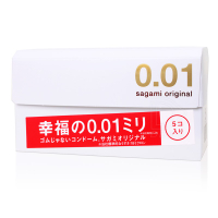 相模元祖 sagami 幸福 001 極致薄保險套 5入裝 55±2mm 衛生套/0.01/0.02