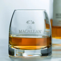 Macallan Exclusive Single Malt Whiskey Glass Crystal Wine Tumbler Vodka Cognac Brandy Snifter Gather Together Mouth Tasting Cup