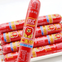 [SHUANGHUI] Sosej Ham 80G [SHUANGHUI] King of the King Sausage Ham 80G 【双汇】王中王火腿肠 80G