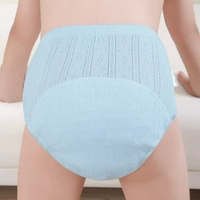 雪歐妮可洗寶寶學習褲網眼訓練褲透氣嬰兒麪包褲隔尿褲嬰兒拉拉褲